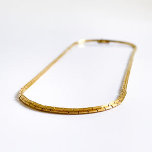 ARTHUR: 18K Yellow Gold Fancy Link Chain