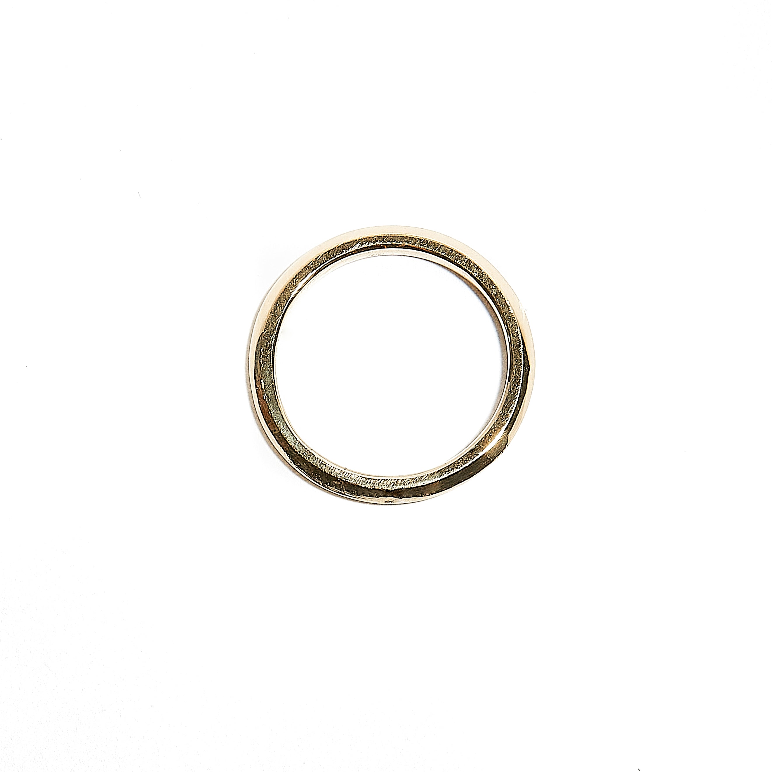 DIVINE: Yellow Gold Knife Edge Ring